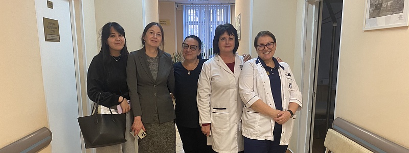 НИИ неотложной детской хирургии посетила делегация НМИЦ сердечно-сосудистой хирургии имени А.Н. Бакулева Минздрава России
