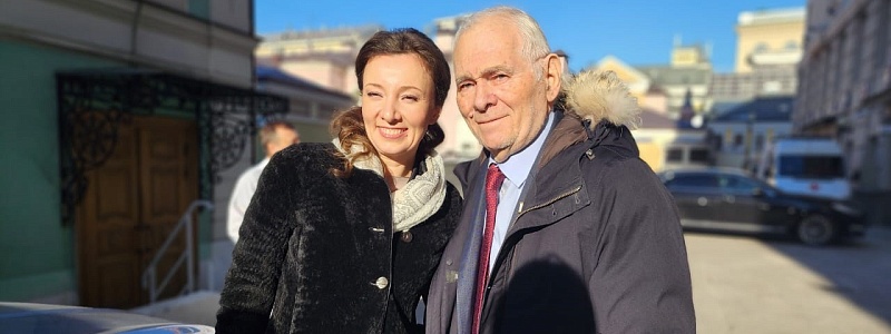 Первые лица института встретились с Кузнецовой Анной Юрьевной